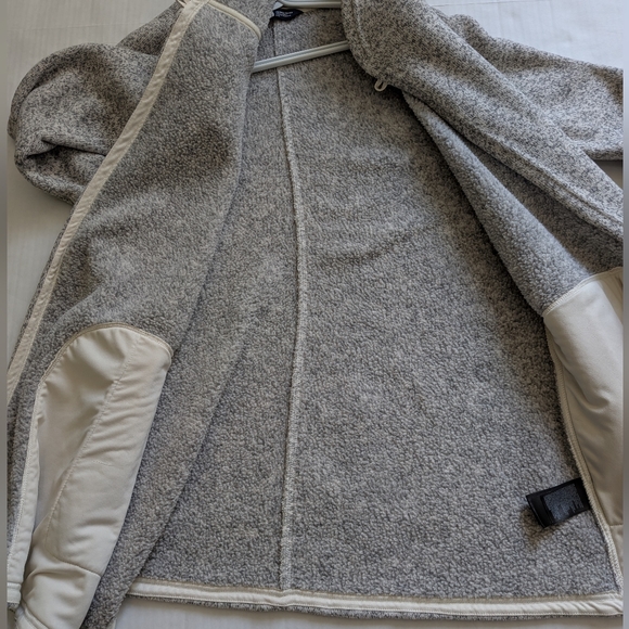 The North Face Heather Gray Wrap Jacket Large - Picture 14 of 16
